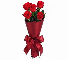 Букет 5 Красных роз Эдлесс Лав в Усть-Луга