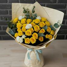Букет цветов из:  Розы #REPLACE_PRED# Усть-Луга