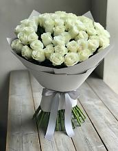 Букет 35 Белых роз в Усть-Луга