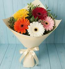Букет цветов из:  Герберы в Усть-Луга