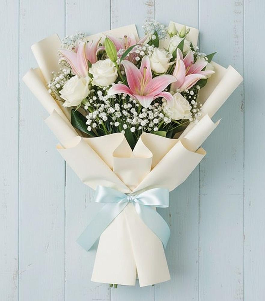 Букет цветов из: Лилии в Усть-Луга