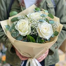 Букет Нежные грёзы в Усть-Луга Букет цветов из: Розы в Усть-Луга