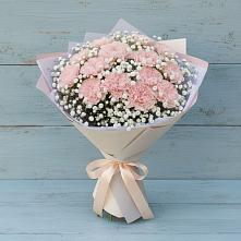 Букет цветов из:  Гвоздики #REPLACE_PRED# Усть-Луга