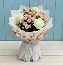 Букет цветов из:  Розы в Усть-Луга