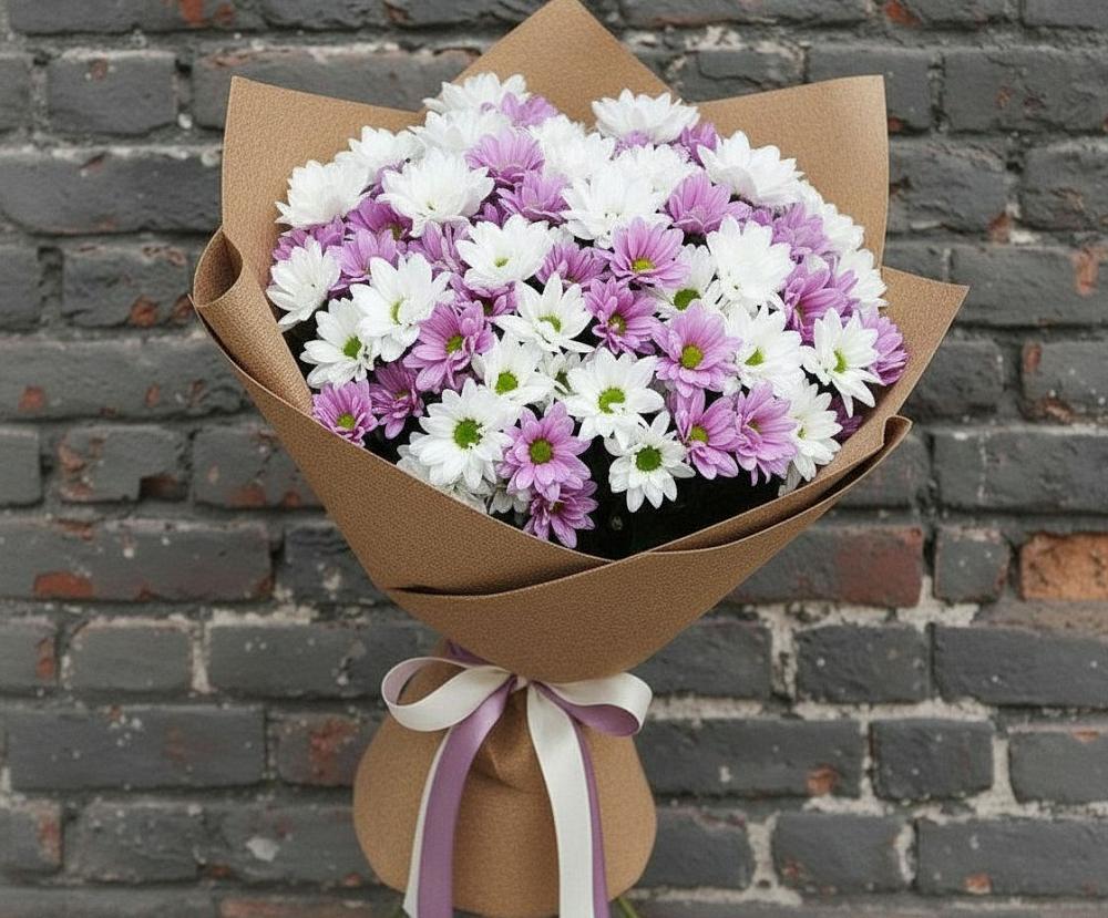 Букет цветов из: Хризантемы в Усть-Луга