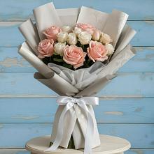 Букет цветов из:  Розы #REPLACE_PRED# Усть-Луга