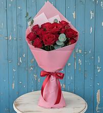 Букет цветов из:  Розы в Усть-Луга