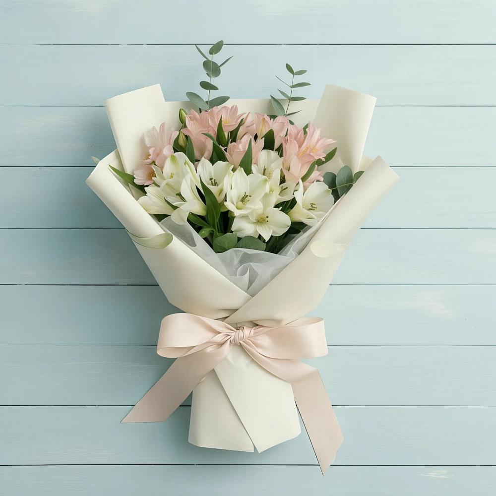 Букет цветов из: Альстромерии в Усть-Луга