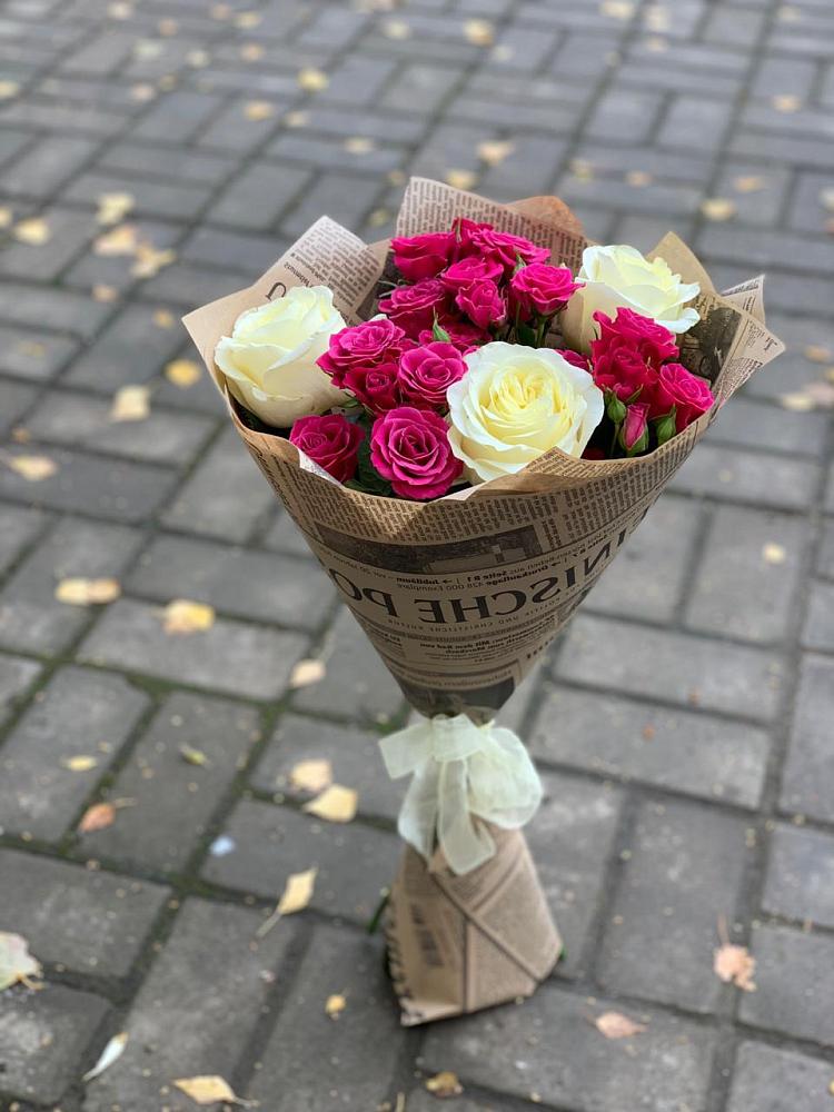 Букет цветов из: Розы в Усть-Луга